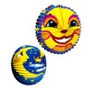 Paper Lantern Set Moon 2 Lanterns with 25-30 cm Diameter