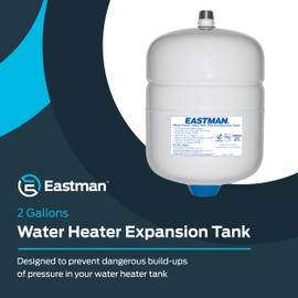 Eastman Thermal Expansion Tank, 2 gal, 3/4 in MIP Connection, 60022