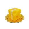 Cheese Shaped Candle, 2 Pack Novelty Swiss Cheese Scented Candles,