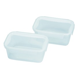 Pearl Metal HB-6170 Neo Key Lock Storage Container, Rectangular, LL, Set of 2
