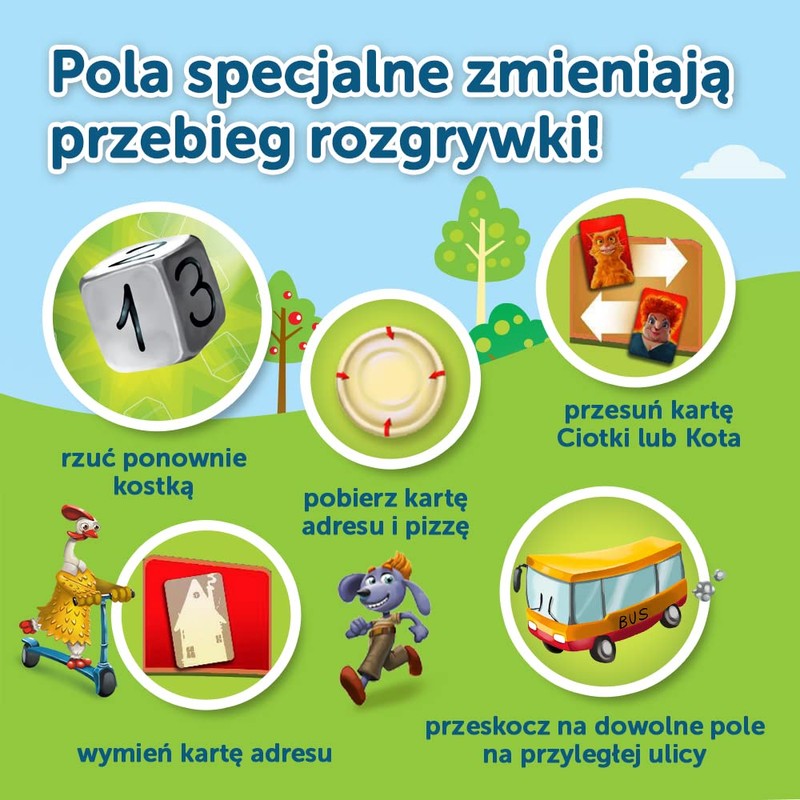 Trefl - Four Cheeses - Family Board Game, Pizza and