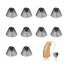 YAFIYGI 10 Counts Hearing Aid Ear Tips Replacement Fit Standard