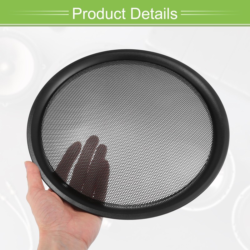 X AUTOHAUX Universal 10" Car Speaker Grills Cover Mesh Round