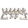VANTA SPORTS Triple 10' DIY Powder Coated Rust Resistant 10