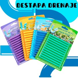 Universo en Linea Sani Stick Destapa Drenaje Tuberia Limpieza Fregadero