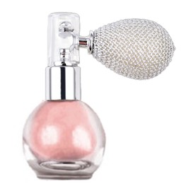 Spray de Purpurina Corporal, Textura Ligera Brillante que Resalta el Polvo Corporal con Purpurina para Uso Diario (rosa doncella)