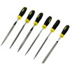 AERZETIX - C45964 - Lot of 6 Diamond Files Triangular/Flat/Round/Half-Round/Square