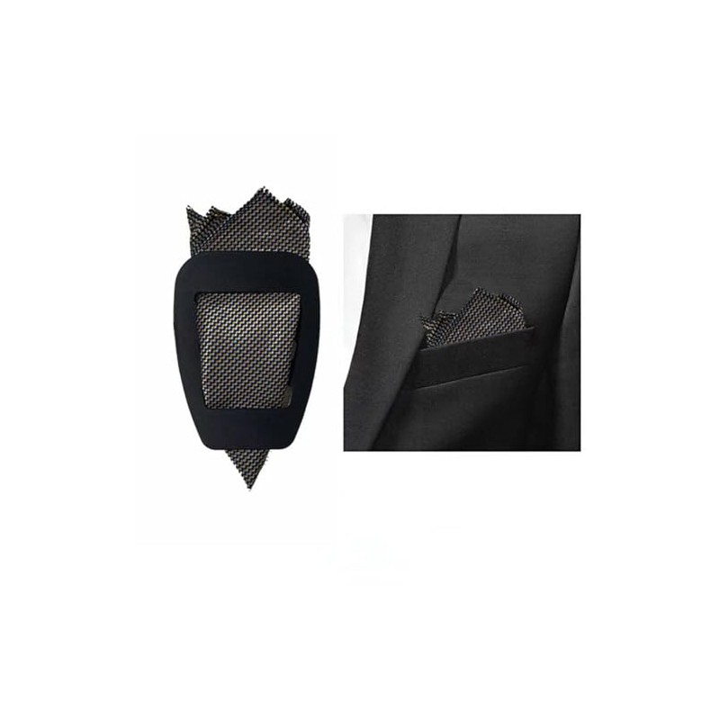 Lovacely Pocket Square Holder for Men, Best Accessories for Tuxedos,