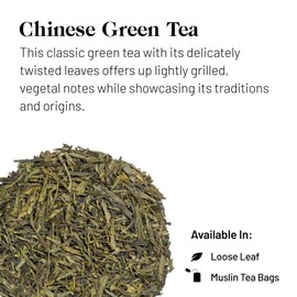 KUSMI TEA, Organic Chinese Green Tea, 20 bags (40g)