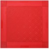 ISL Garage Tile, Solid Side Parts, Female Type, Red, Set