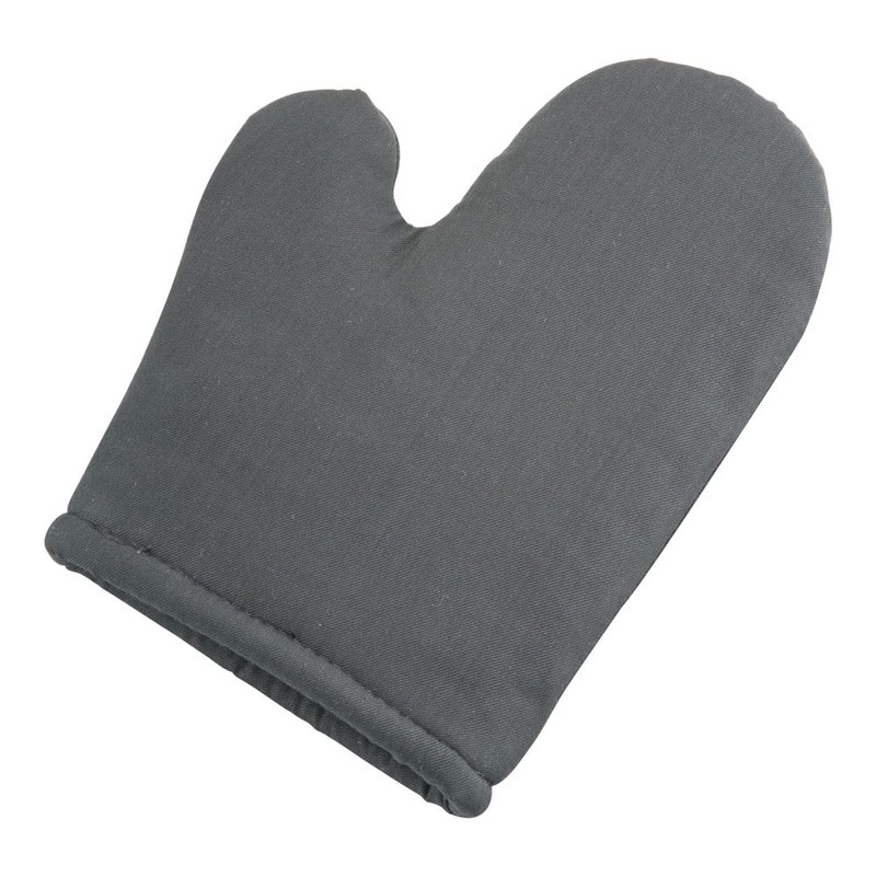 Endoshoji DOCD001 Commercial Heat Resistant Oven Mitt (One Hand), Black
