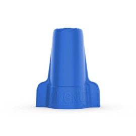IDEAL Electrical 30-454P Wing-Nut Wire Connector, Model 454 Blue, (25/Bag) , Large