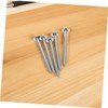 Kisangel 6pcs Stainless Steel Survey Markers Low Profile Ground Stakes