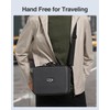 Luxtude Large Electronics Organiser Bag, Hard Tech Organiser, Shockproof Tech