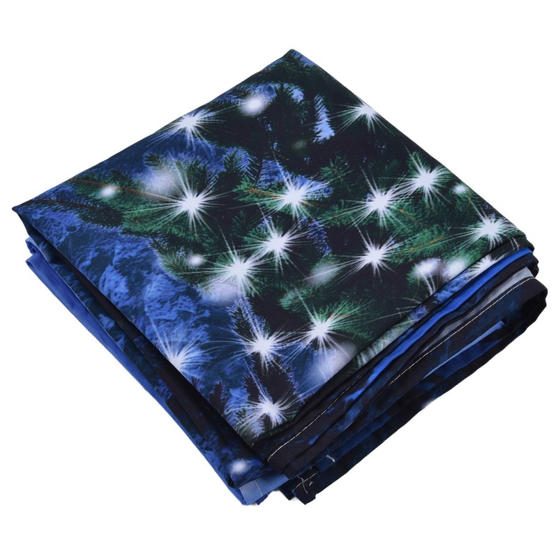 Christmas Tapestry Exquisite Christmas Tree Pattern Wall Hanging Blanket for