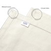 Encasa Cotton Fabric Napkins with Hemstitch, Set of 4, Plain