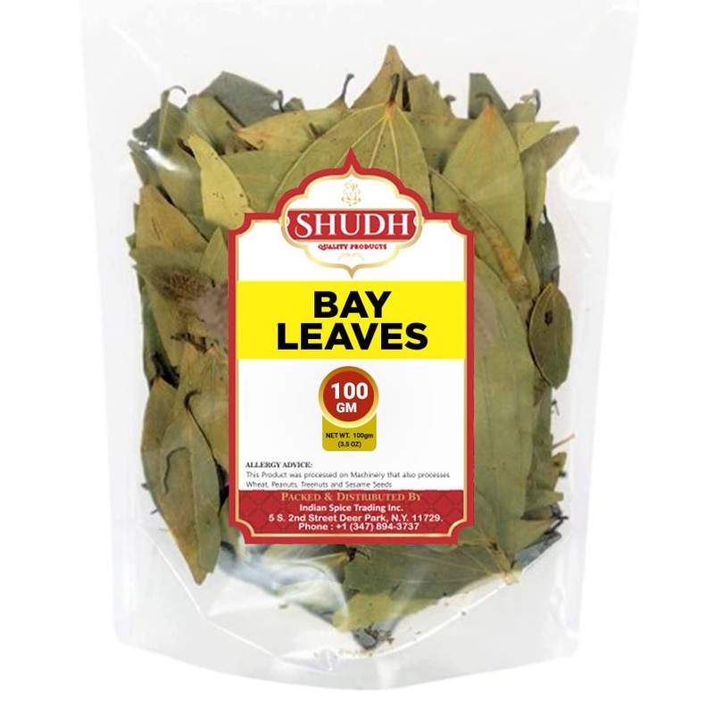 Shudh Bay Leaf (Leaves) Whole Spice Hand Selected Extra Large