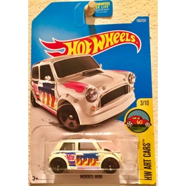 Hot Wheels, 2016 HW Art Cars Morris Mini [White] 193/250