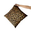 Leopard Throw Pillow Cover 2 Pcs Cheetah Animal Print Pillows