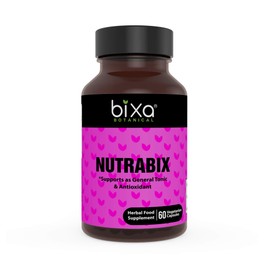 Bixa Botanical Nutrabix Capsules | Supports as General Tonic & as antioxidant | 60 Veg Capsules (450mg)