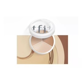 TFIT corrector profesional Base Maquillaje Correctora De 3 Colores Profesional Tfit