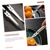 STOBAZA 4 Pack Stainless Steel Orange Peelers Easy to Use