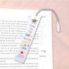 Funny Stainless Steel Bookmark with Chain,Book Marks for Teachers Book