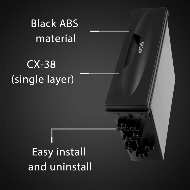 Nvanvmm Universal Car Storage Box -38 Single Layer Auto Single