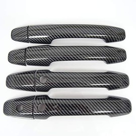 [Parts Yard Only One] For Honda Step Wagon RK1 RK2 Spada RK5 RK6 RK Series RP1 RP2 RP3 RP4 RP Series Smart Key Compatible Carbon Look Door Handle Door Knob Cover Door Side Garnish Protector