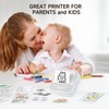 Mini Printer with 1 Roll of Stickers – Portable Bluetooth