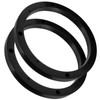 BUGUUYO 1 Pair Car Speaker Spacer Ring Plastic Speaker Adapter