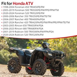 JAVIK Ignition Key Switch Fit for Honda Rubicon 500 520 2001-2024 Foreman 450 500 520 1998-2024 Rancher 350 400 420 Rincon 650 680 2003-2024,OEM#35100-HR6-A61 35100-HP0-A71