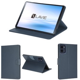 wisers LAVIE Tab T9 Tablet Case (Dark Blue) Compatible with 8.8" (With Stylus / Protective Film / Stand Type) T0995/HAS PC-T0995HAS TAB09/Q01 PC-TAB09Q01 Tablet Cover 2024 New