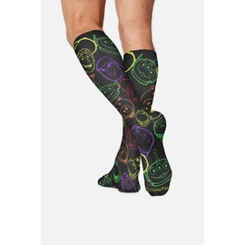 Cherokee Mprintsupport Men 12 mmHg Support Socks, One Size, Woody's Gang