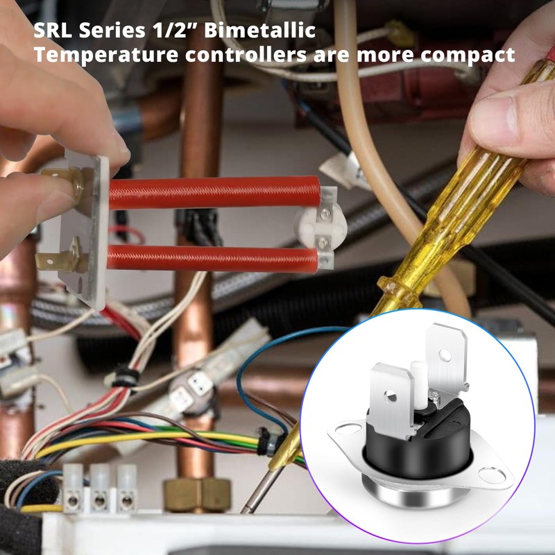Limit Switch 36tx16 Manual Reset Thermostat Universal for Furnace (Cut