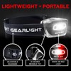 LED Headlamp Battery Powered 2-pack | Head Lamp Running Hunting