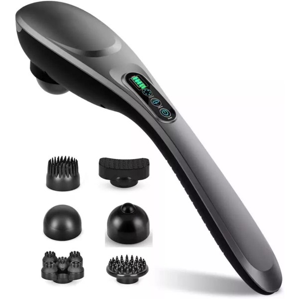 Electric Handheld Back Massager Cordless Full Body Deep Tissue Percussion