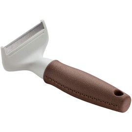 Hunter SPA Stainless Steel Blade Trimming Curry Comb for Medium to Long Haired Dogs and Horses, 15.5 x 8.5 cm, L