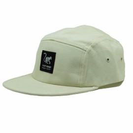 Adjustable Strapback Cap - Classic Jockey Cap - Baseball Cap for Men/Women, 5 Panels. Surf Monkey®, light beige