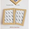 RINGSUN Photo Frames 4x6, 2-Pack Picture Frames Wall Hanging and