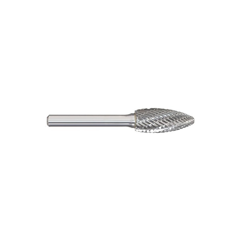 Carbide Bur, Flame, 1/8 in, 1/8 Shank