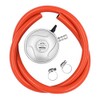 Milestone Camping 20489 Butane 21mm Gas Regulator with Hose and