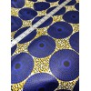Navy, gold & black Ankara