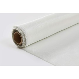Nansheng 8 Oz. Fiberglass Fabric Cloth Mesh,39" x 2 Yards, Fiberglass Mat Material Roll Woven Roving for Tub Shower Boat Pool Repair (19.5 Sq.Ft.)