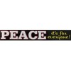 Licenses Products CDX Peace for Everyone Sticker