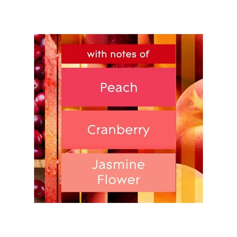 Glade Gel Air Freshener, 2 Count Refills, Juicy Peach &