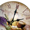YOAI Wall Clock Kitchen Clock Antique Nostalgia Rustic Country House