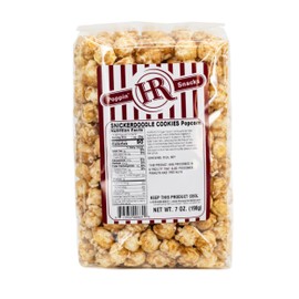 Snickerdoodle Cookies Popcorn | Made in Small Batches | Party Popcorn | Made in Gibbon, NE | HR Poppin' Snacks