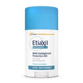 ETIAXIL - Antiperspirant - Moderate sweating - 48 hour protection - Armpits - Suitable for sensitive skin - Stick - Made in France - 40 ml