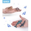 LXONTSG Ocean Animals Figures, Pack of 12 Sea Animals Figures,